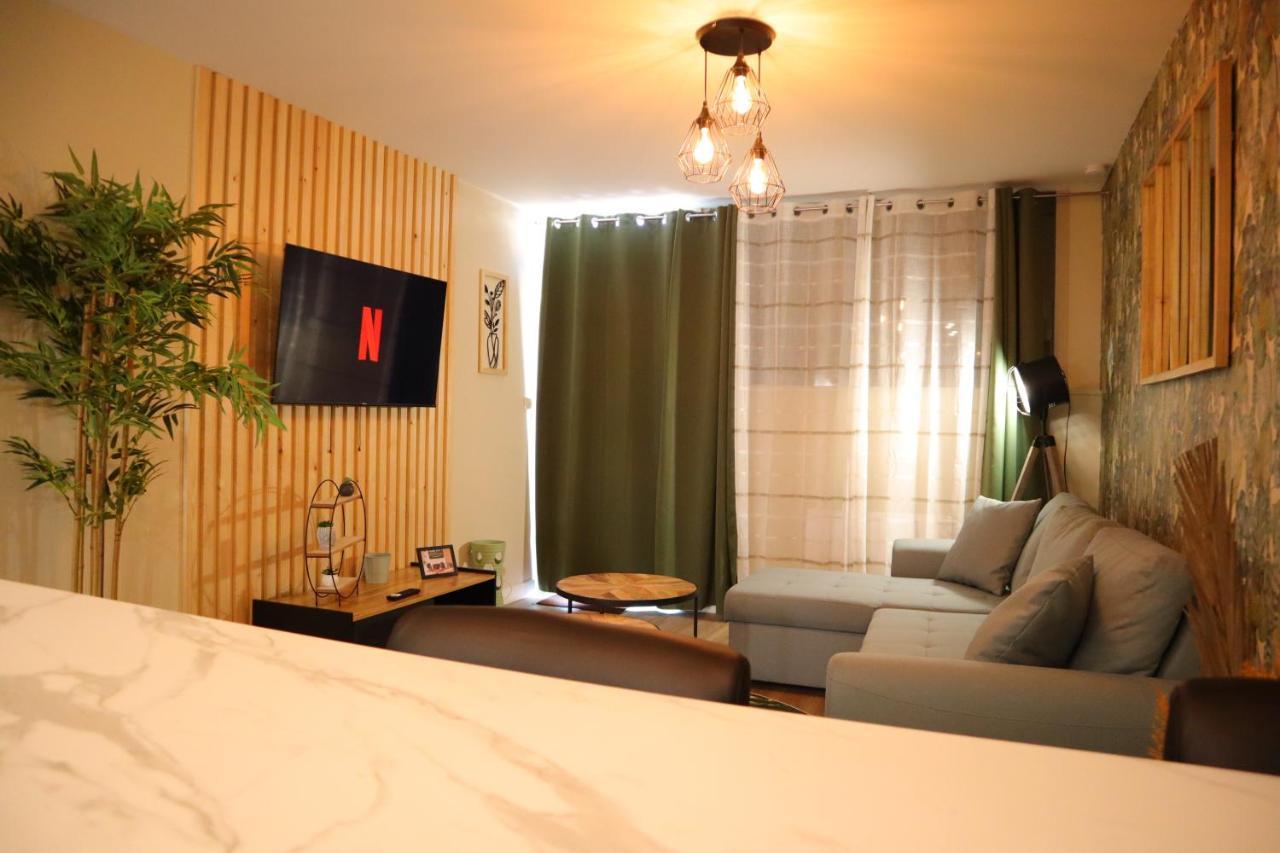 Appartement 1 Chambre Ambiance Tropicale - Centre De Bourbourg, Terrasse Privee Dış mekan fotoğraf